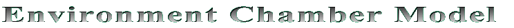 Environment Chamber Model 
